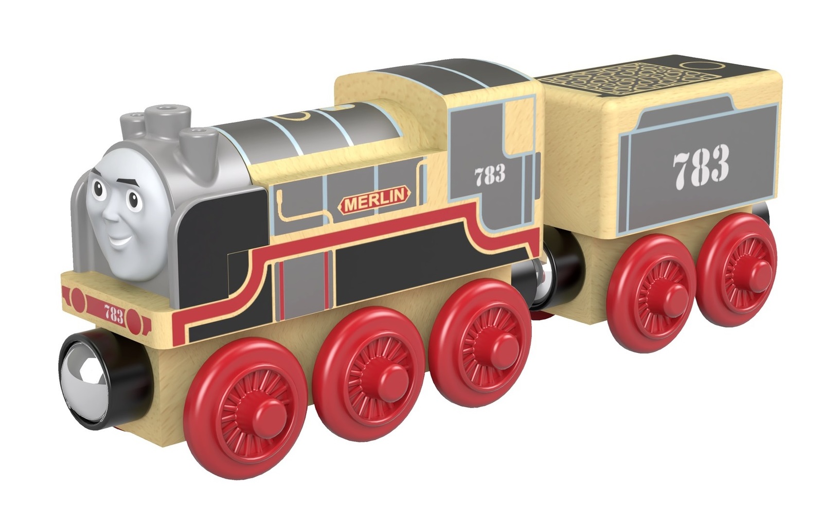 Thomas & Friends: Wooden Railway Large - Merlin image
