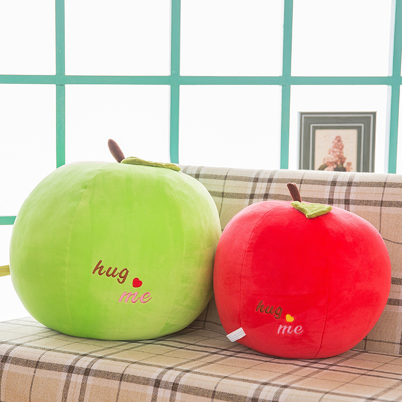 Giant Fruit Red Apple Plush image