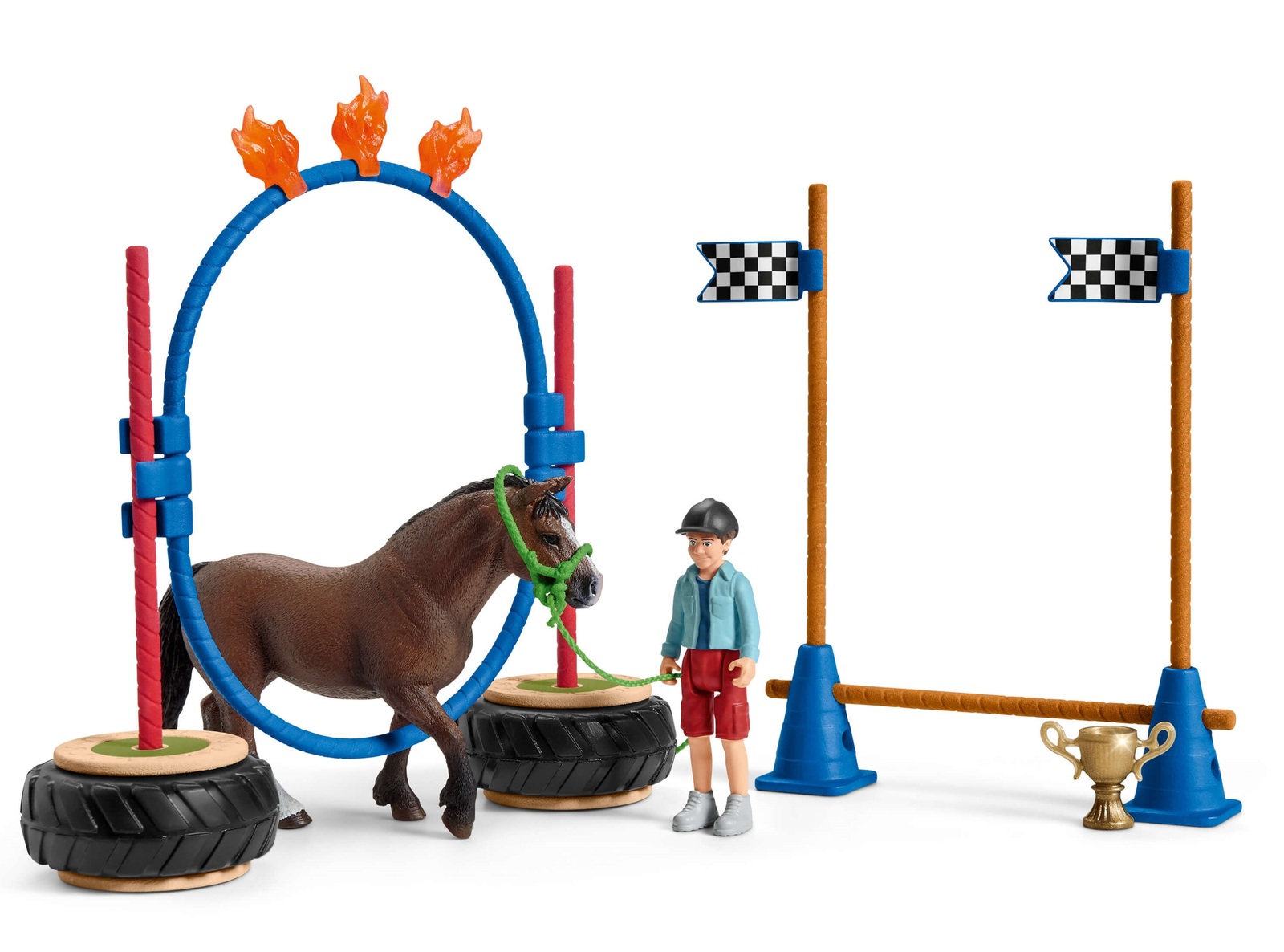Schleich: Farm World - Pony Agility Race Playset image