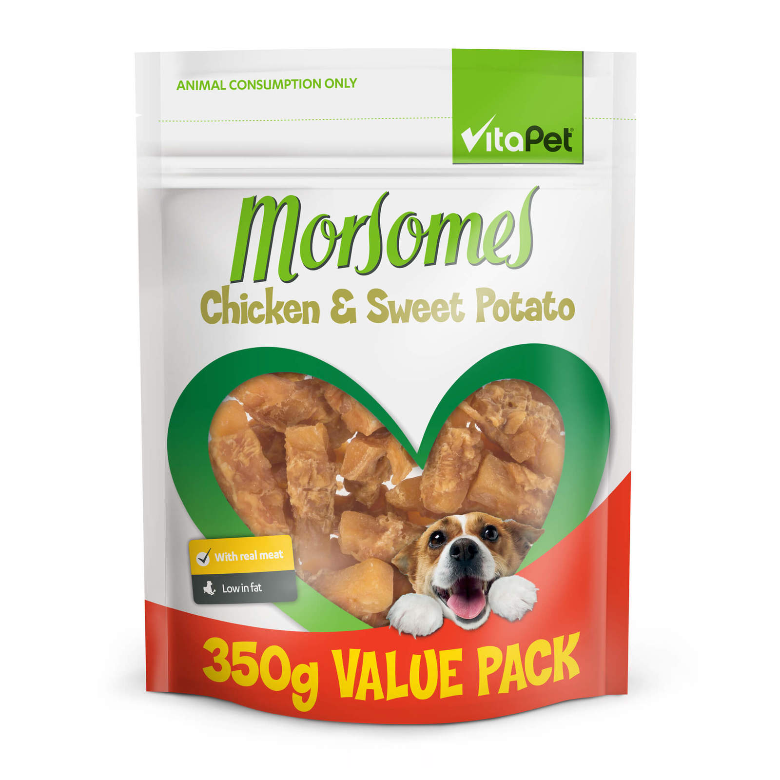 Vitapet: Morsomes Chicken & Sweet Potato (350g) image