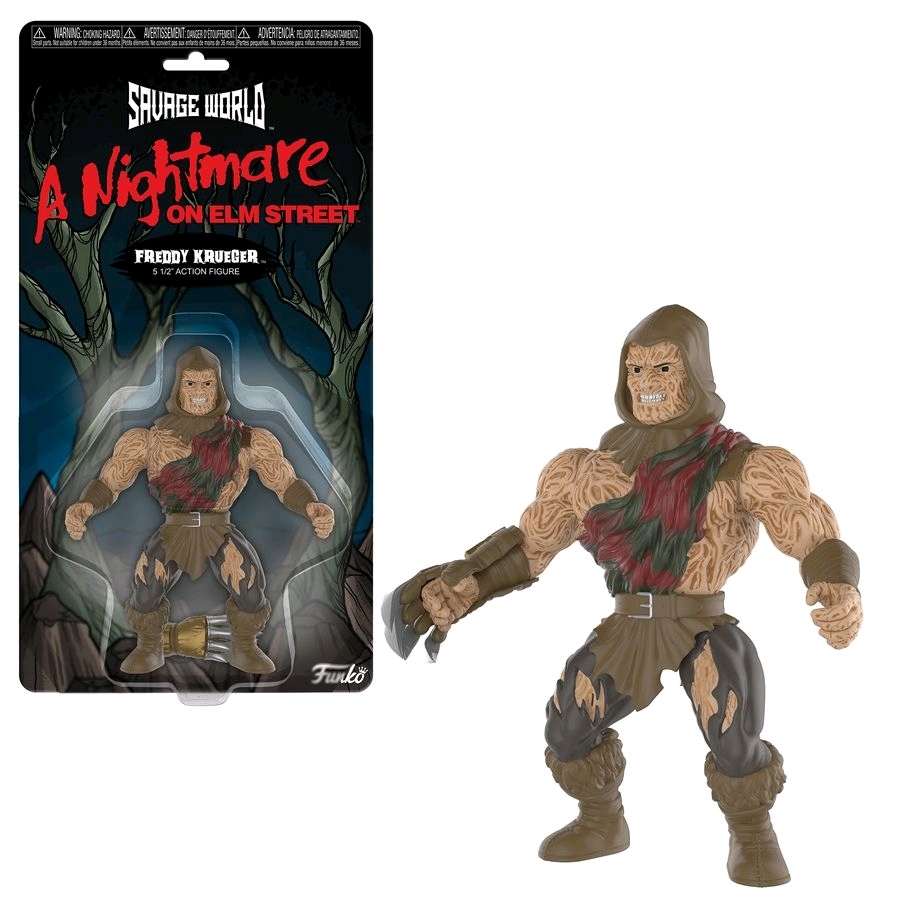 Savage World: Freddy Krueger - 5" Action Figure image