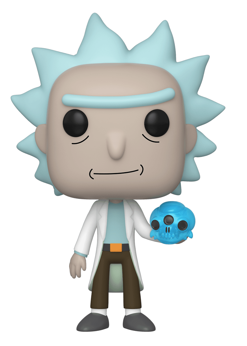 Rick with Crystal Skull - Pop! Vinyl Figure image