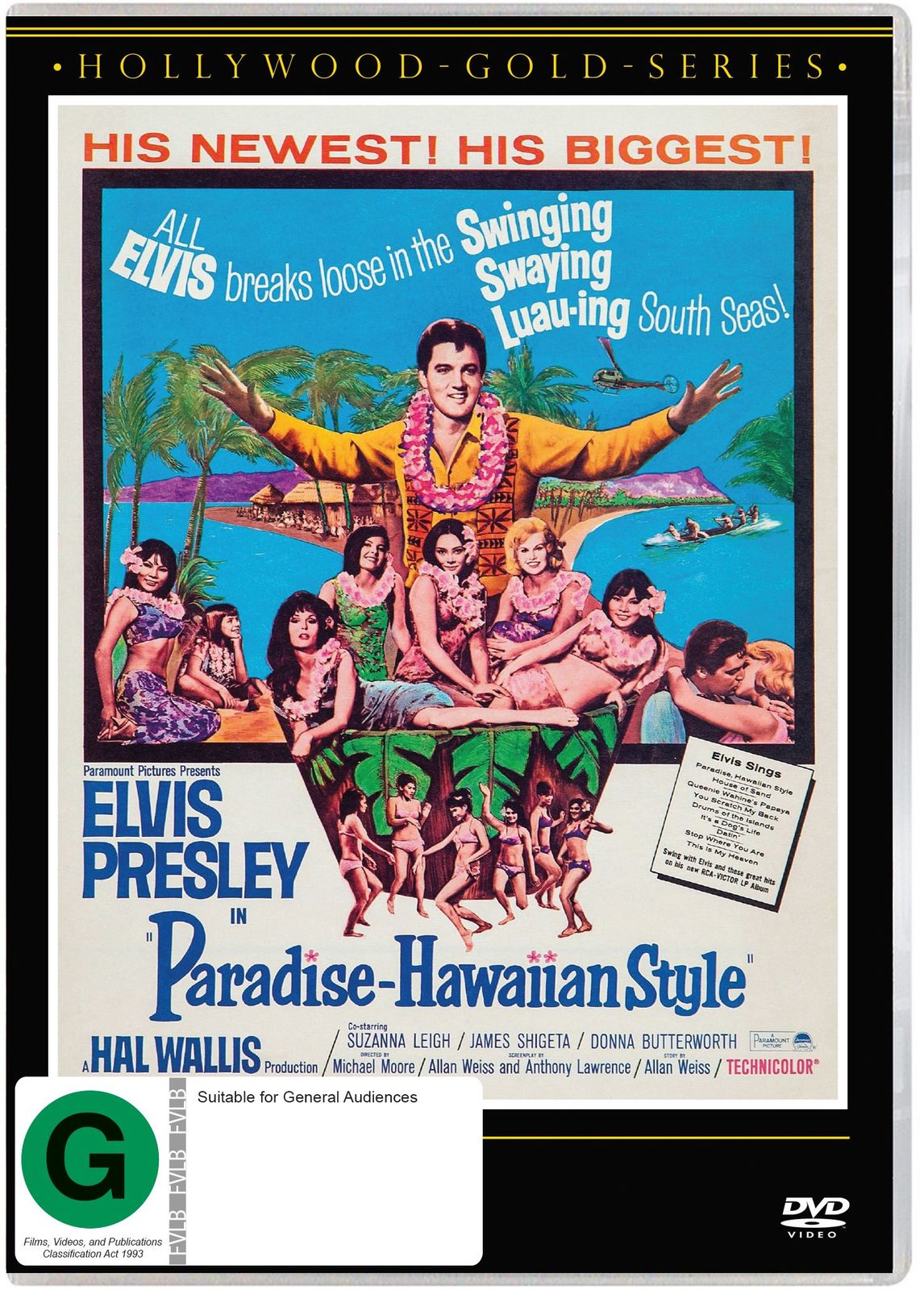 Paradise, Hawaiian Style on DVD image