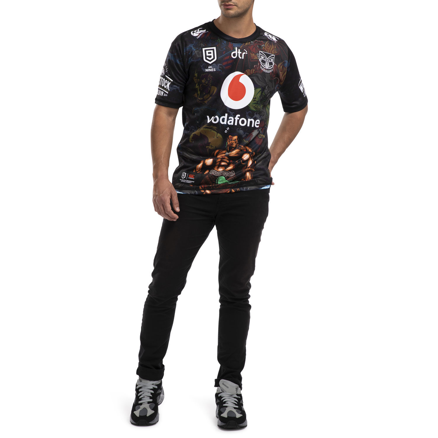 Vodafone Warriors Nines Jersey (L) image