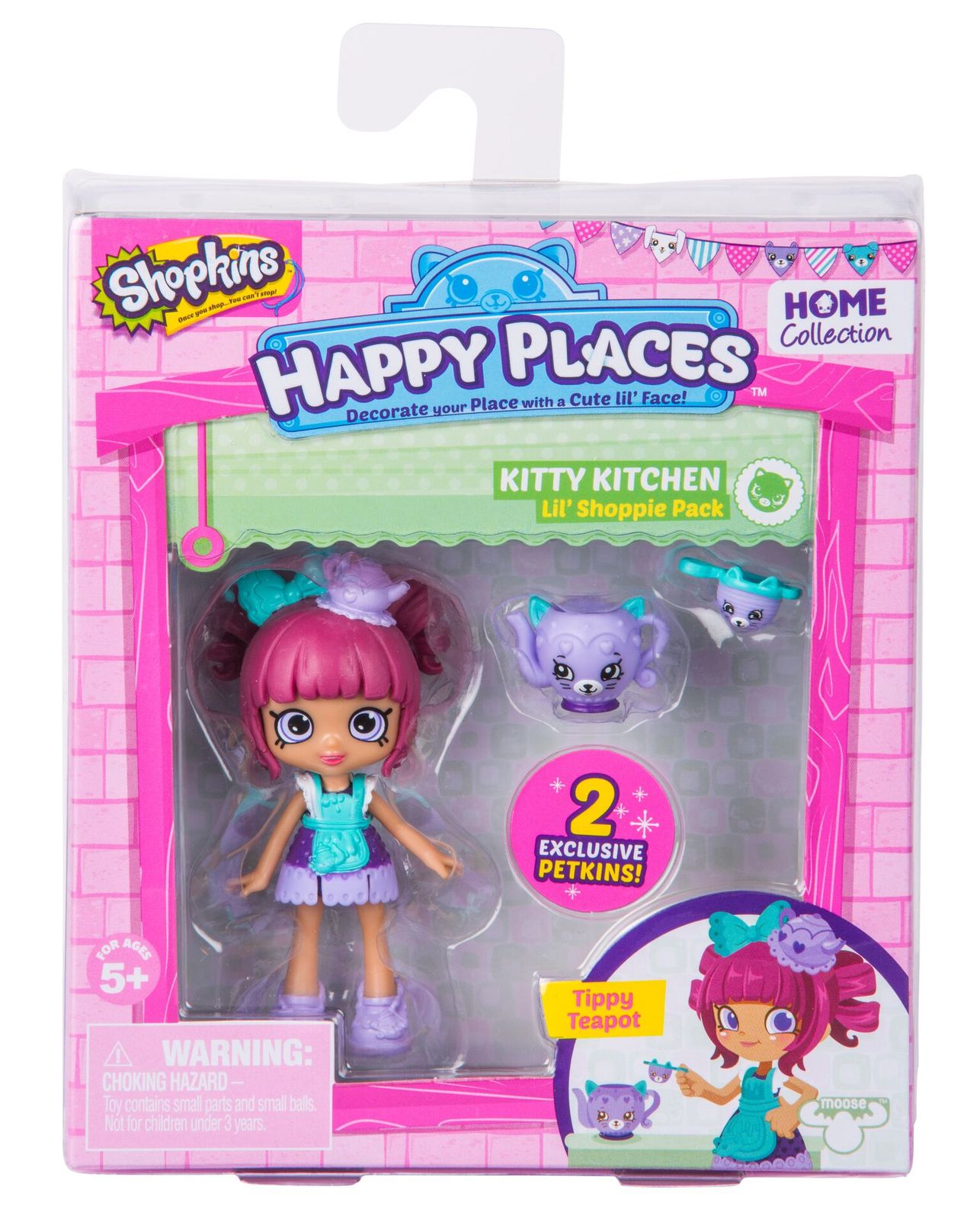 Shopkins Happy Places S2 Tippy Teapot Toy at Mighty Ape NZ