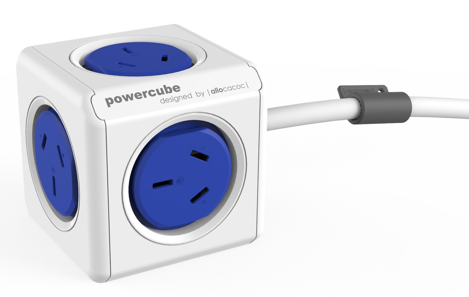 allocacoc PowerCube Extended 1.5m - 5 Outlets image