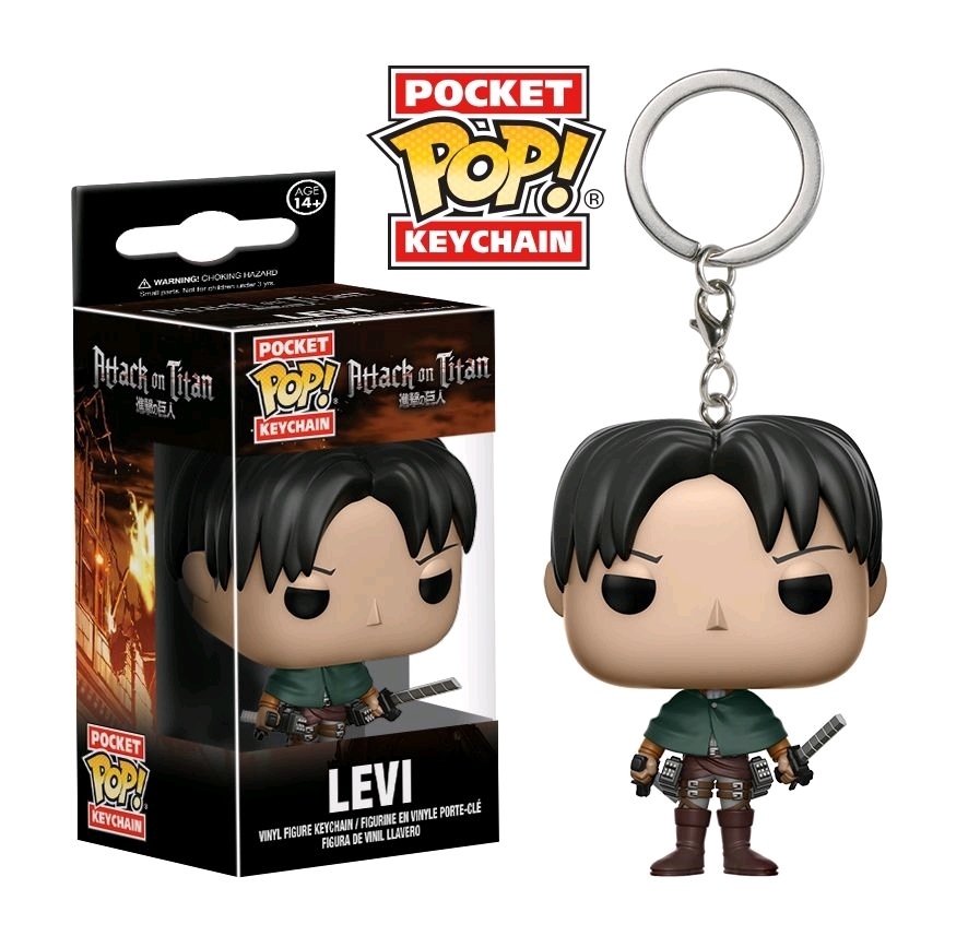 Attack on Titan - Levi Pocket Pop! Keychain image