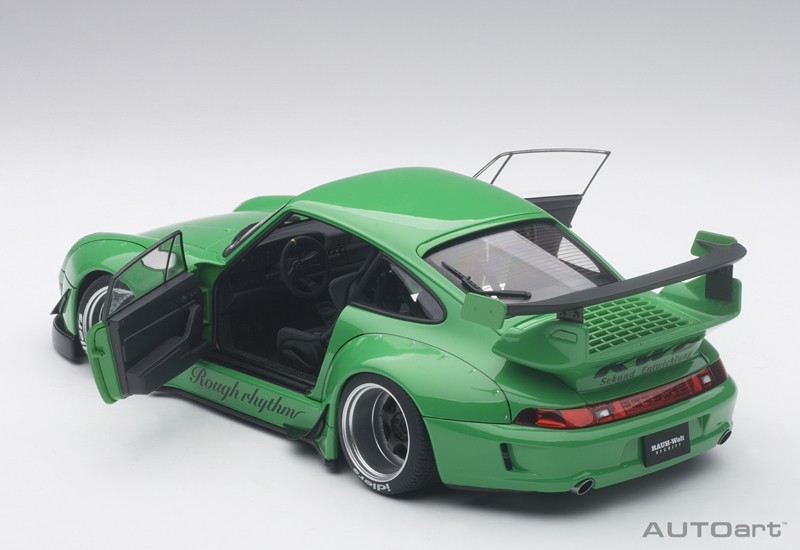Autoart 1/18 Rwb 993 (Green/Gun Grey Wheels) image