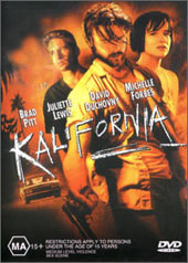 Kalifornia on DVD