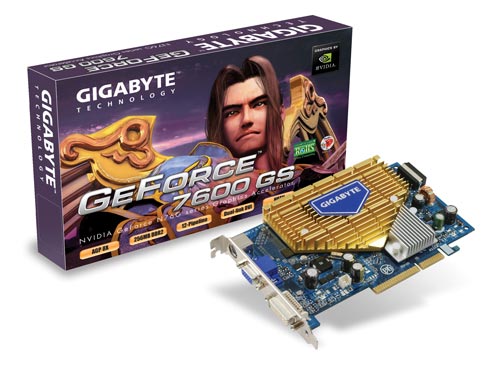 GIGABYTE GeForce 7600GS 256MB GDDR2 Graphics Card