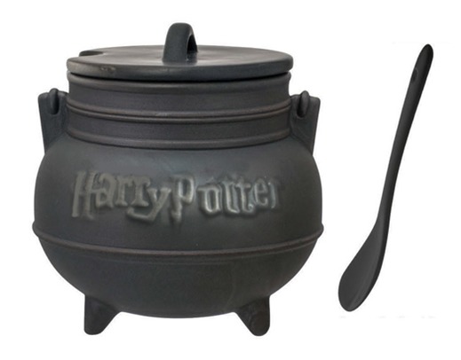 Harry Potter: Black Cauldron - Ceramic Mug with Spoon image