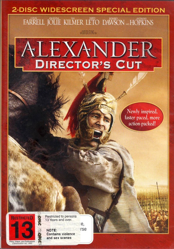 Alexander Directors Cut (2 Disc) on DVD image