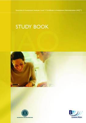 IAQ Core - Introduction to Securities and Investment: Study Text: Syllabus version 9 by BPP Learning Media image