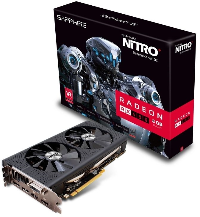 Sapphire Radeon RX 480 Nitro+ OC 8GB Graphics Card at Mighty Ape NZ Sapphire Radeon RX 480 Nitro+ OC 8GB Graphics Card at Mighty Ape NZ