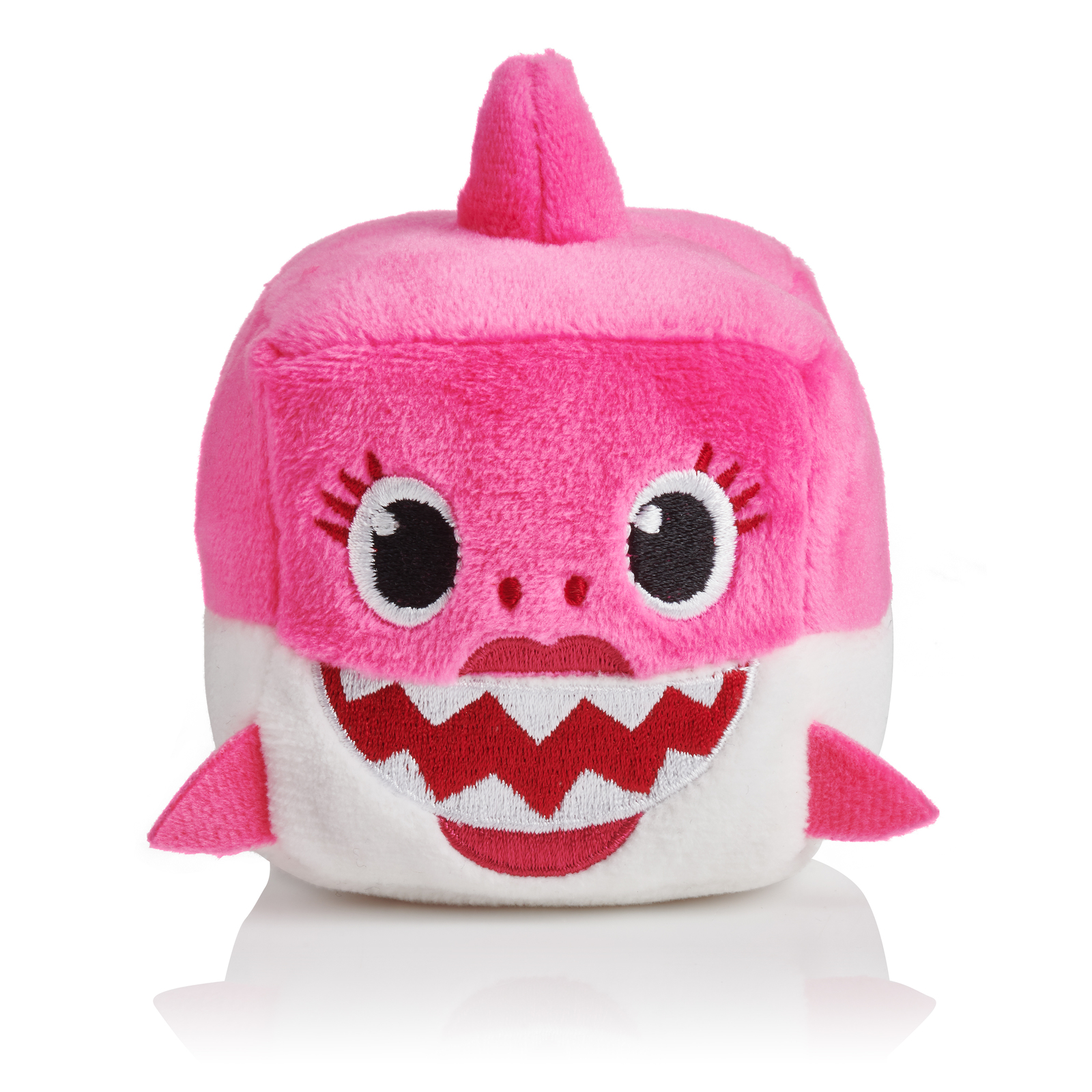 Baby Shark: 3" Sound Cube Plush - Mommy Shark image
