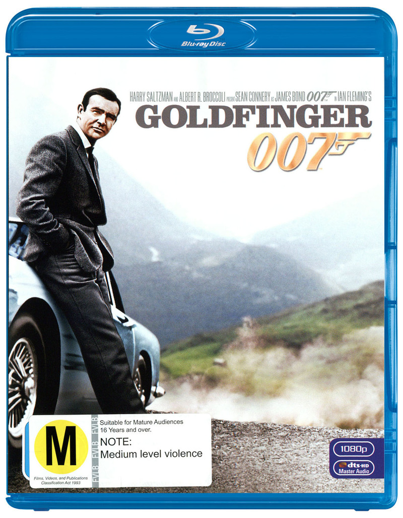 Goldfinger (2012 Version) on Blu-ray