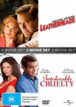 Leatherheads / Intolerable Cruelty (2 Disc Set) on DVD image