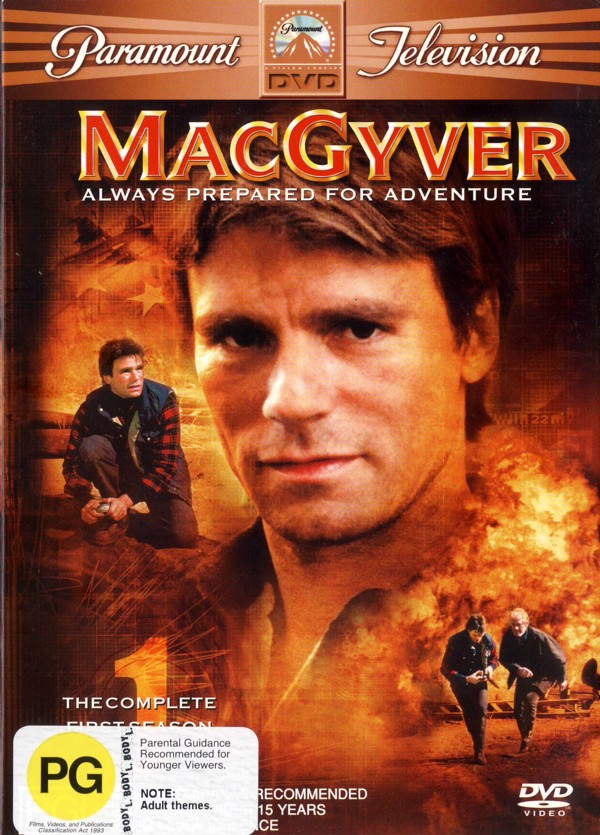 MacGyver - Complete Season 1 (6 Disc Box Set) on DVD image