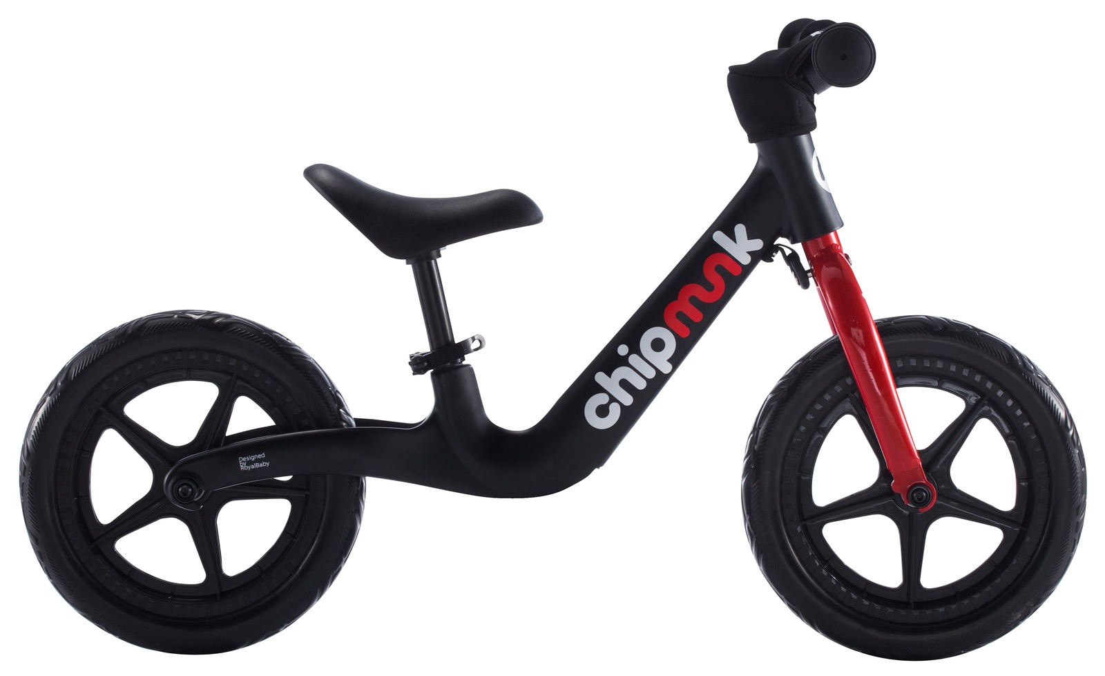 RoyalBaby: Chipmunk Balance Bike - Black image