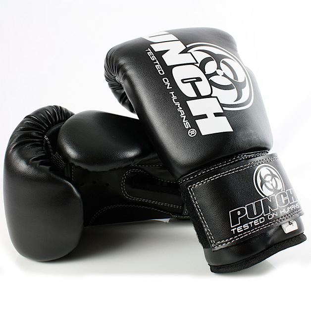 Buy Punch Equipment Urban Junior Boxing Gloves Black (8Oz) at Mighty