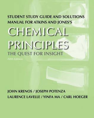 Study Guide/Solution Manual for Chemical Principles by Peter Atkins image