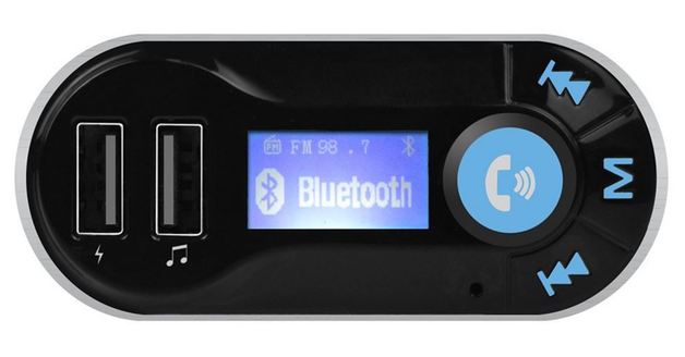 mBeat - Bluetooth Car Kit with FM Transmitter and USB Charging