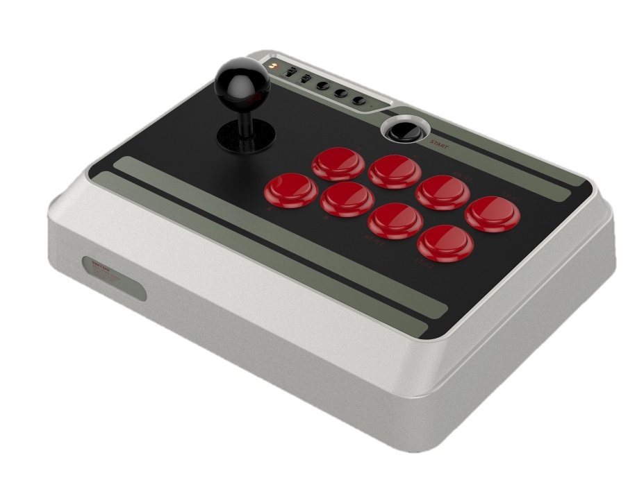 8Bitdo NES30 Arcade Stick (Switch, PC & Retro) for image