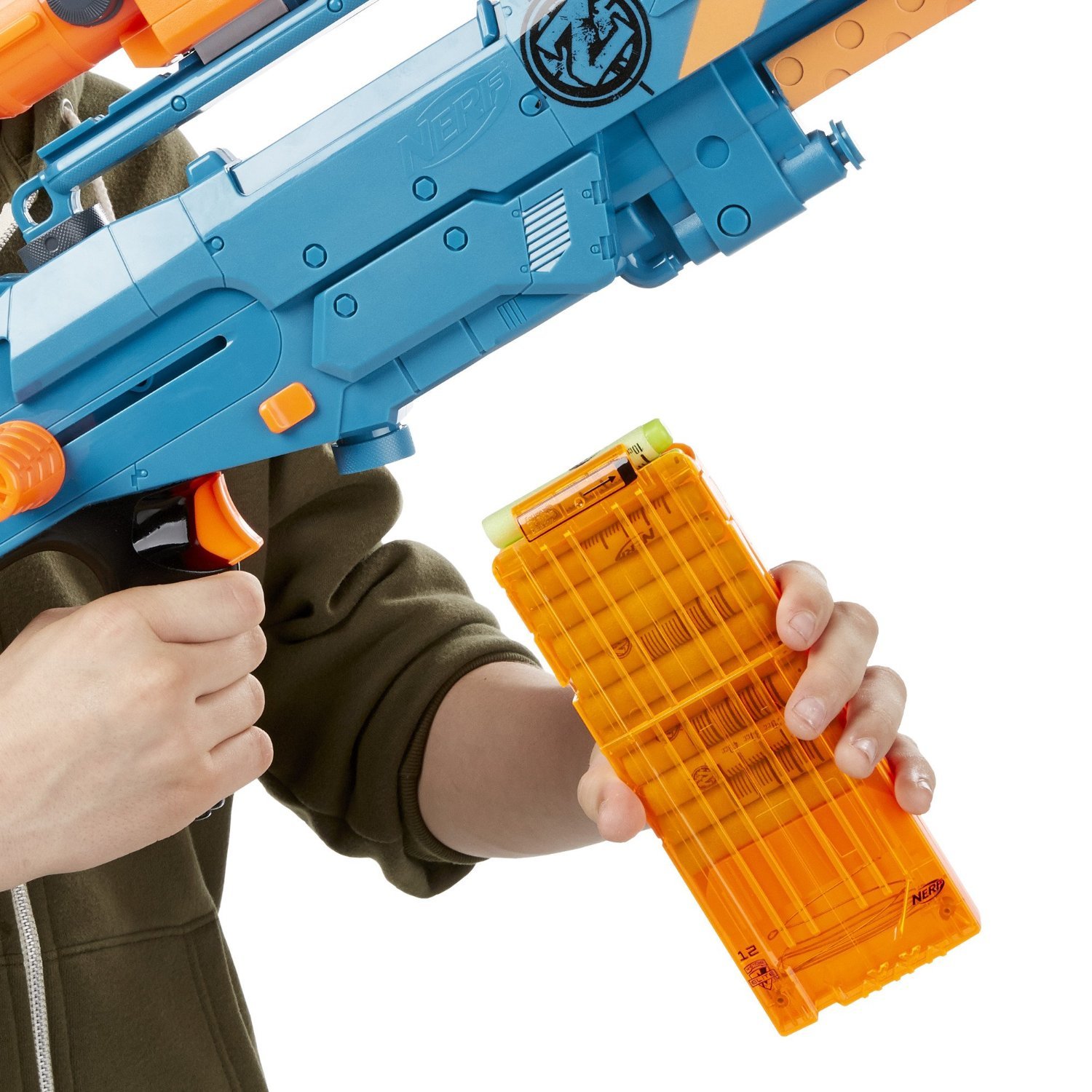 Nerf Zombie Strike: Longshot CS-12 Blaster image