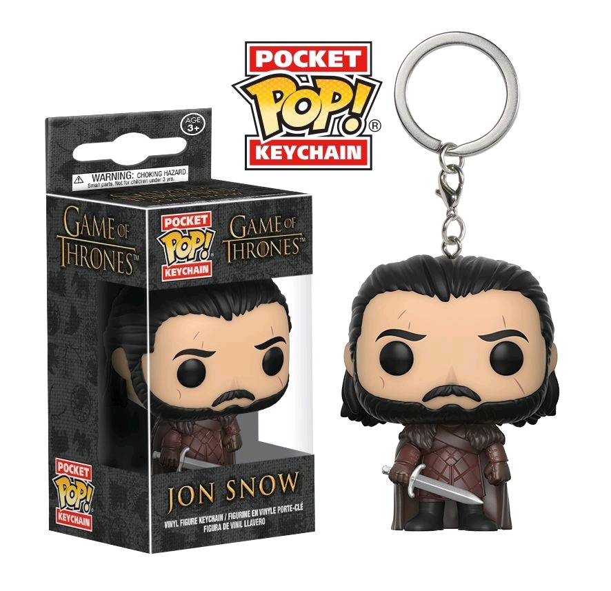 Game of Thrones (S8) - Jon Snow Pocket Pop! Keychain image