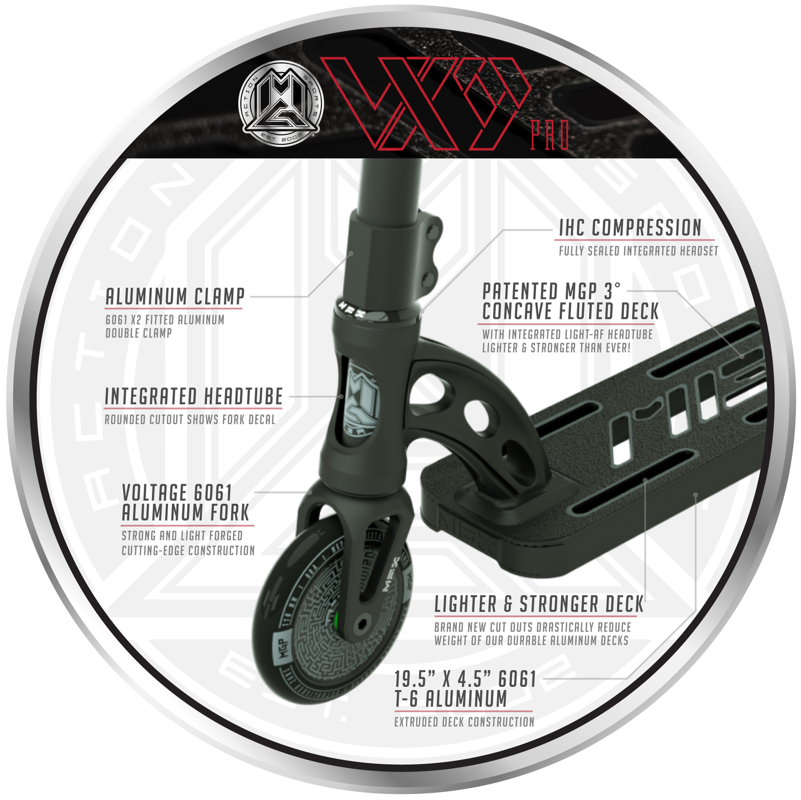 MADD Gear: VX9 Pro Scooter - Black image