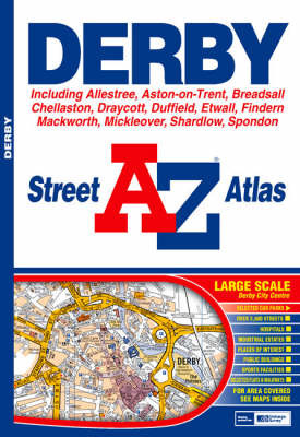 A-Z Derby Street Atlas by Geographers A-Z Map Company image
