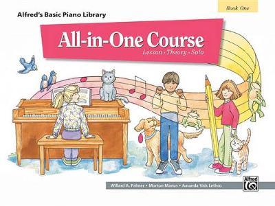 Alfred's Basic All-In-One Course, Bk 1 by Willard A Palmer image