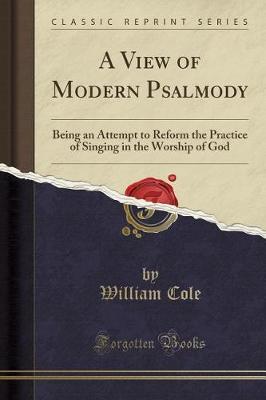 A View of Modern Psalmody image