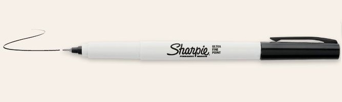 Sharpie: Ultra Fine Permanent Marker - Black image