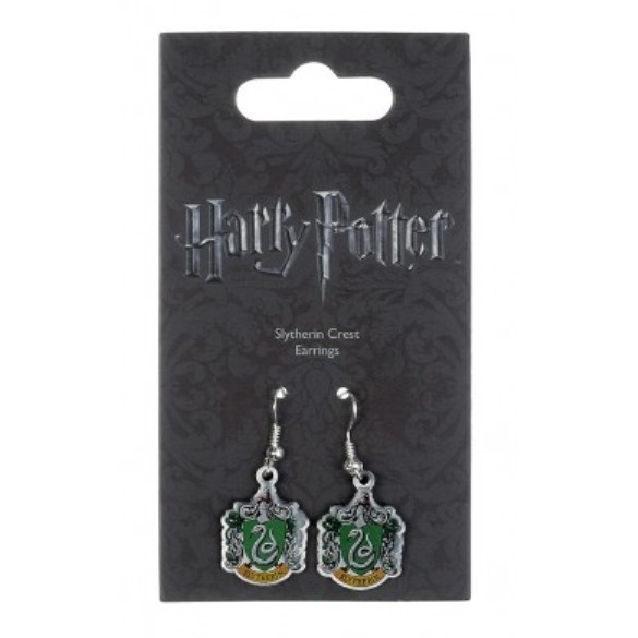 Harry Potter: Slytherin Crest Earrings image