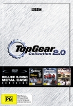 Top Gear Collection 2.0 (Challenges / US Special / Polar Special) (3 Disc Metal Case) on DVD Top Gear Collection 2.0 (Challenges / US Special / Polar Special) (3 Disc Metal Case) on DVD