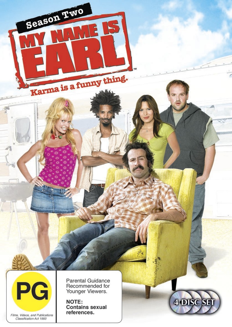 My Name Is Earl - Season 2 (4 Disc Set) on DVD image