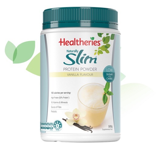 Healtheries Naturally Slim Meal Replacement - Creamy Vanilla 500g image