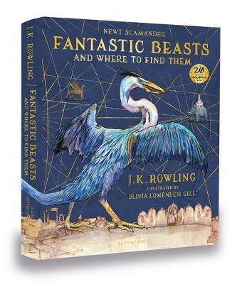 Fantastic Beasts and Where to Find Them Illustrated by J.K. Rowling image