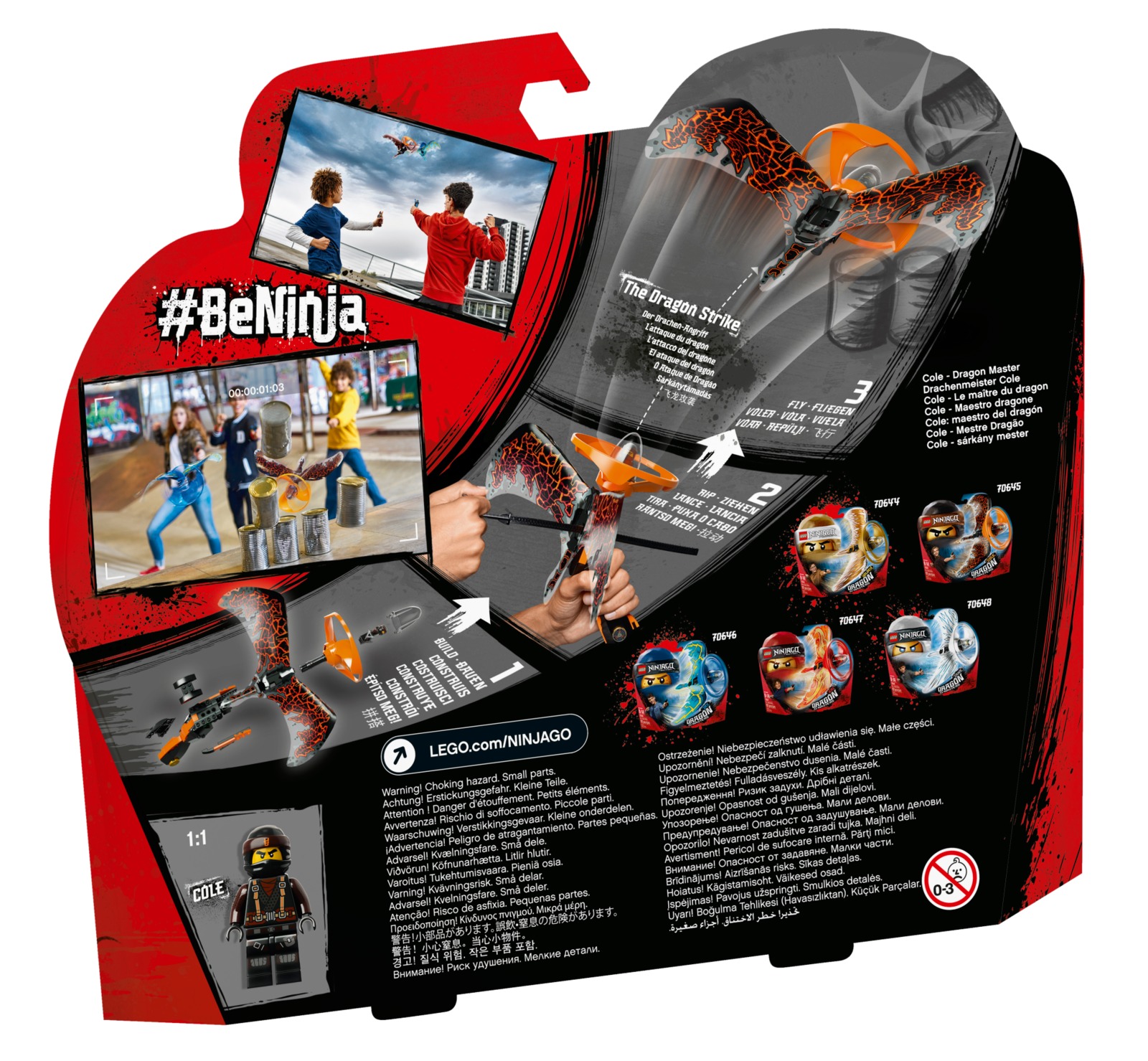 LEGO Ninjago - Cole Dragon Master (70645) image