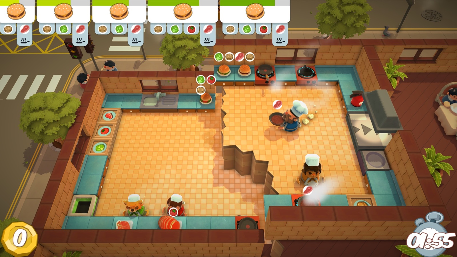 Overcooked Gourmet Edition for PS4 image