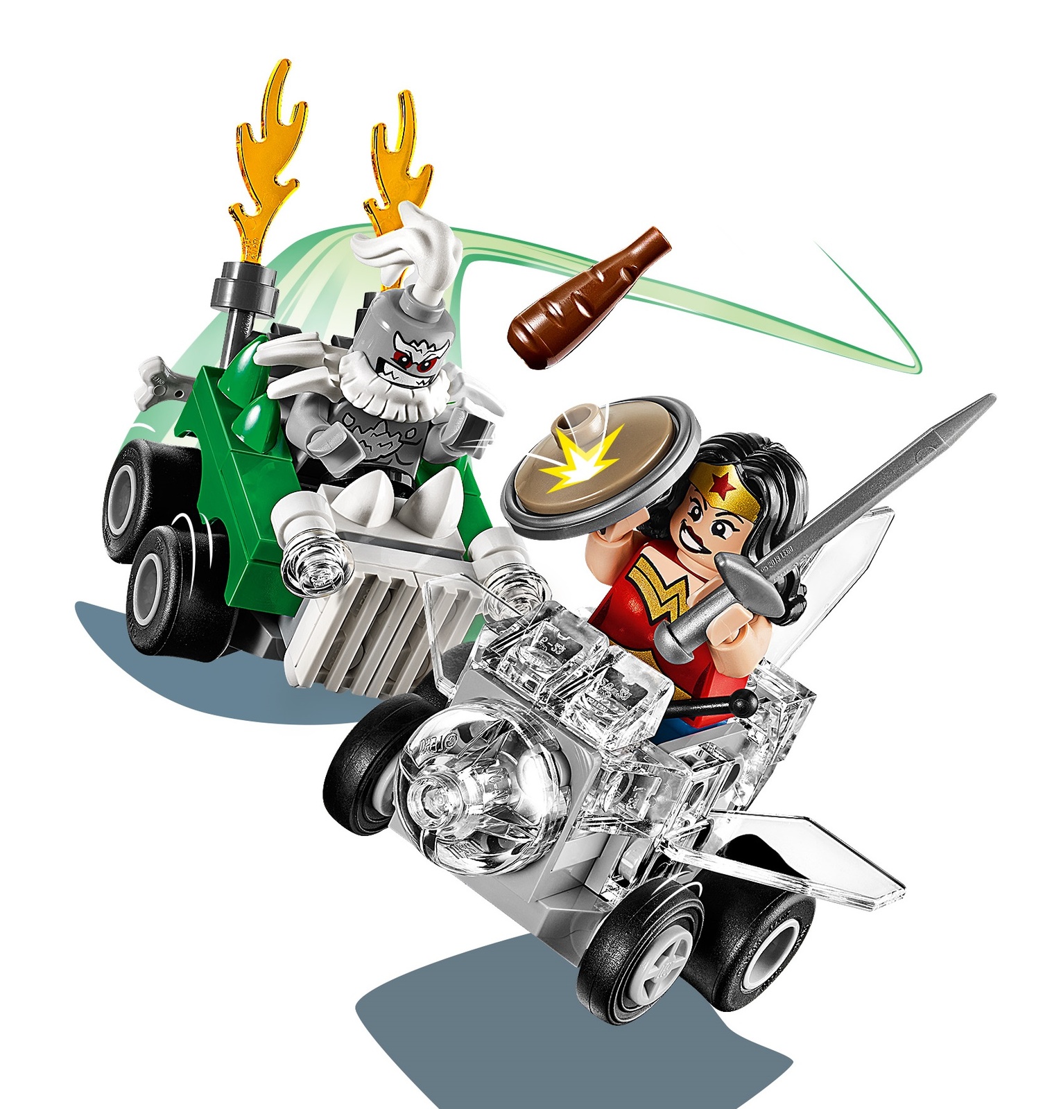 LEGO Super Heroes: Mighty Micros - Wonder Woman vs. Doomsday (76070) image