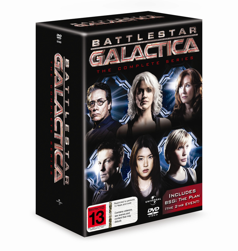 Battlestar Galactica Complete Collection on DVD image
