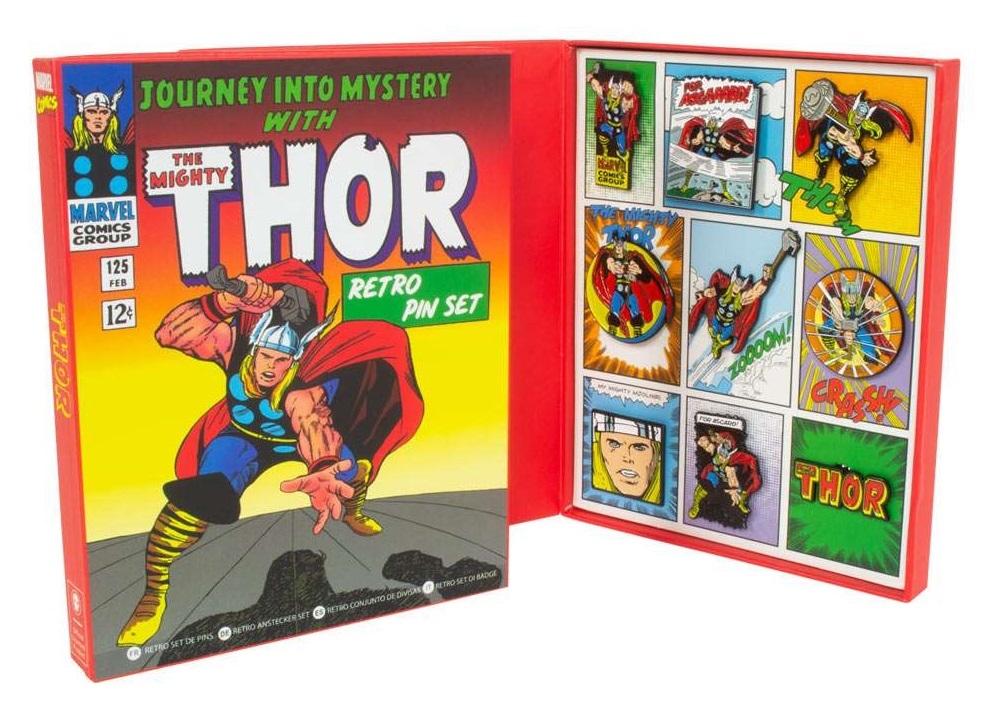 Marvel: Thor - Retro Pin Set image