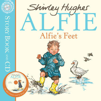 Alfie's Feet (Book + CD) by Shirley Hughes image