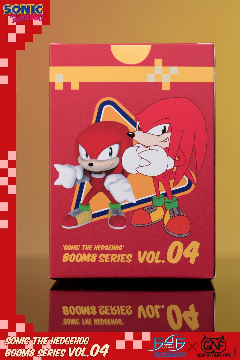 Sonic the Hedgehog: Knuckles - 3" Boom8 Figure image