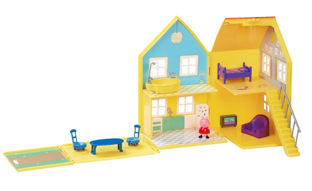 peppa pig playhouse set