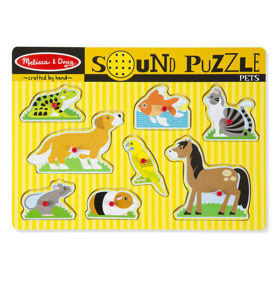 Melissa & Doug: Pets Sound Puzzle