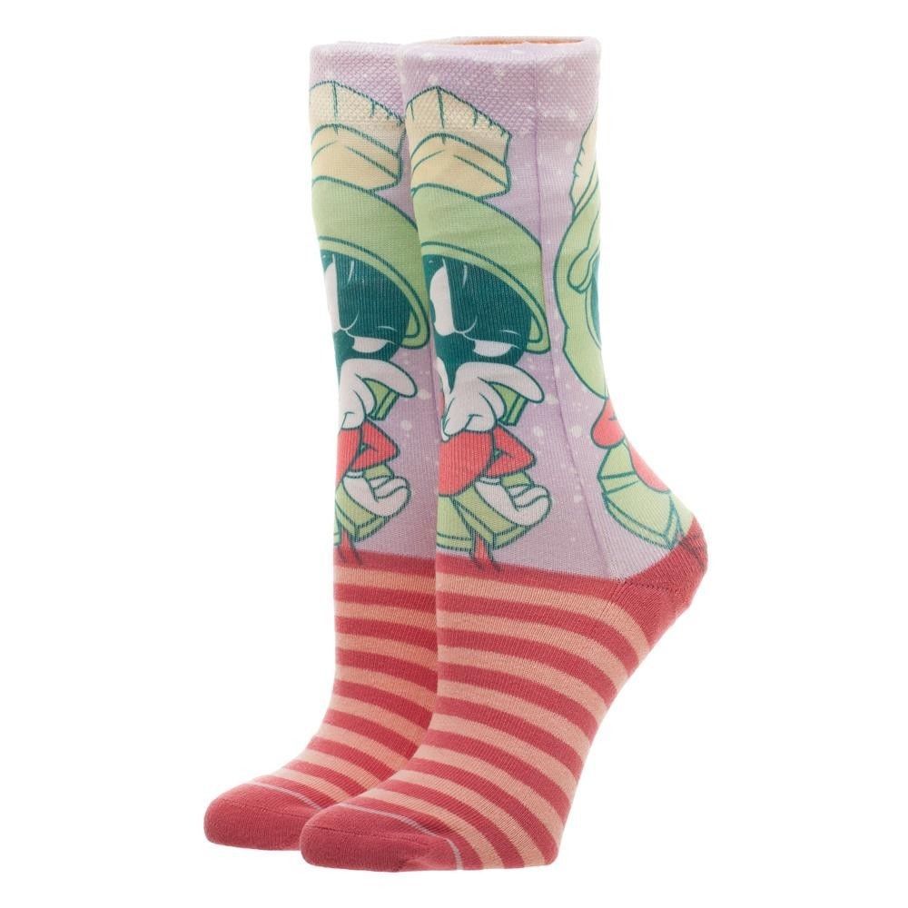 Looney Tunes Marvin Jrs Faded Neon Socks image