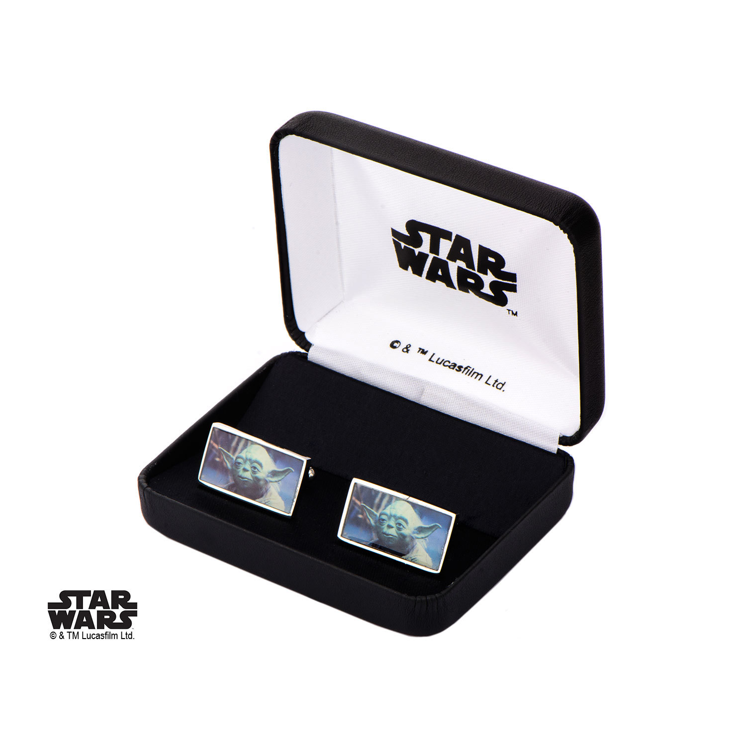 Yoda - Rectangle Cufflinks image